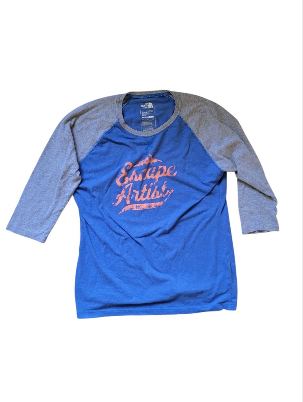THE NORTH FACE 'Escape Artist' Wonens Baseball Tee Medium